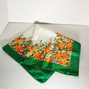 Vintage Coquette Rose Scarf